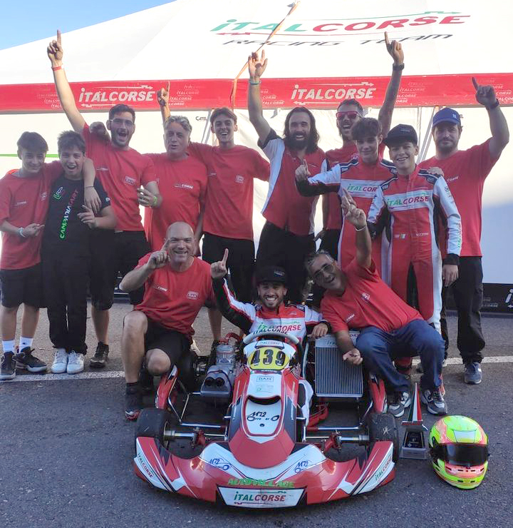 Federico Albanese campione italiano okn 2023