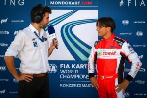 Mizzoni pole FIA Kart World Championship